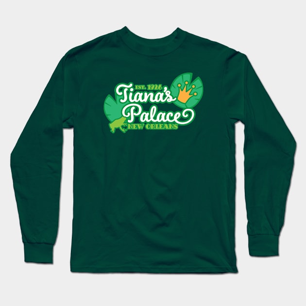 Tiana's Palace Long Sleeve T-Shirt by Nazonian